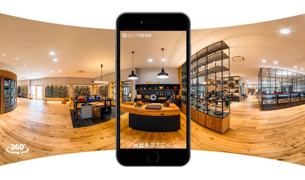 Virtueller Showroom für höchste Ansprüche - mit dem Smartphone erleben.