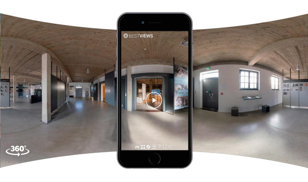 Virtuelle Führung durch die Ausstellung ZEITSPUREN im KZ Dachau
