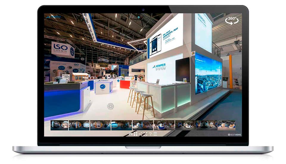 Virtueller Messestand - interatkiv und in 360 Grad
