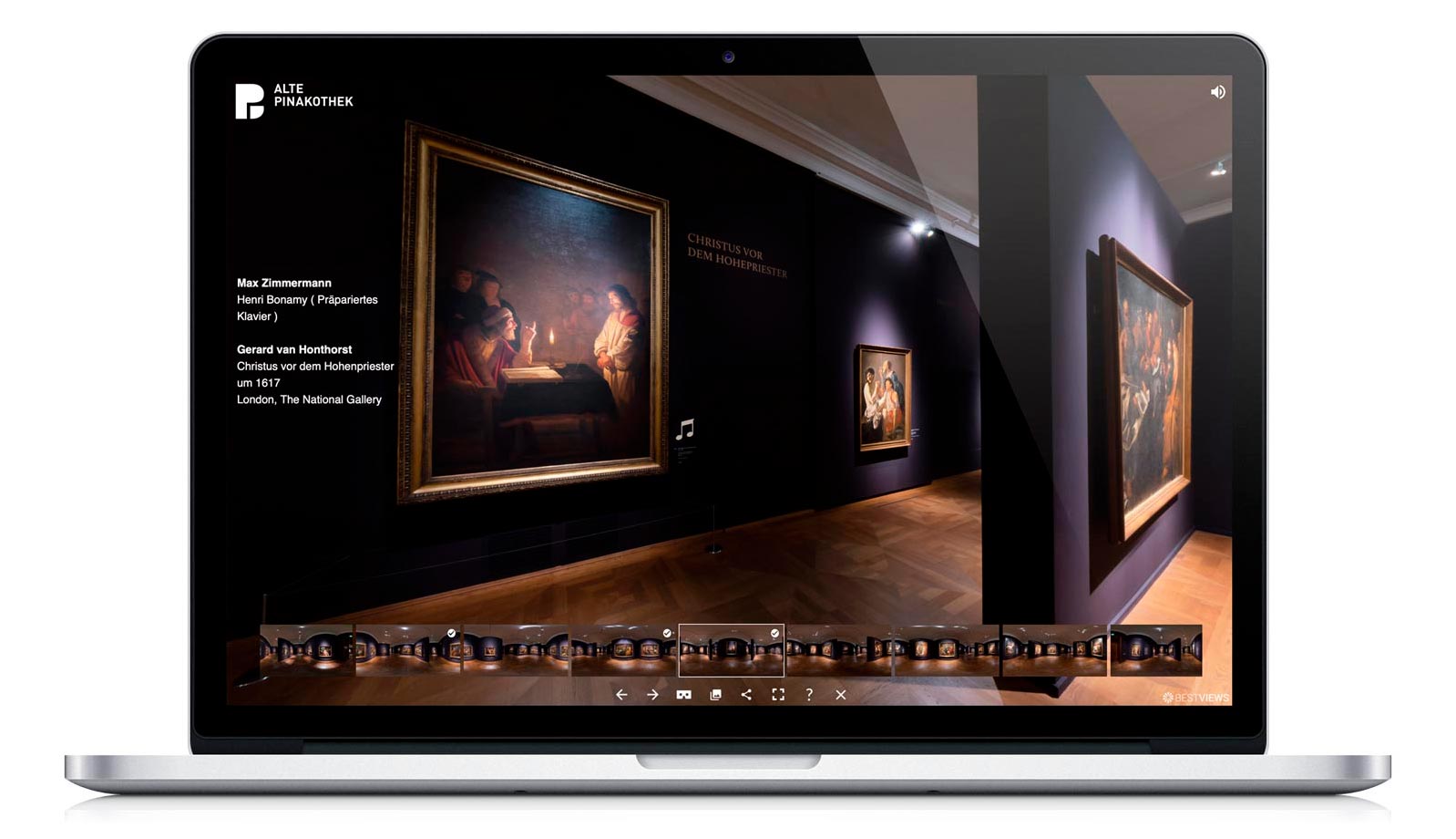 Virtuelle Rundgang Ausstellung Museum