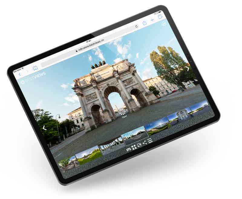 Im BESTVIEWS Panorama 360 Grad von München erleben