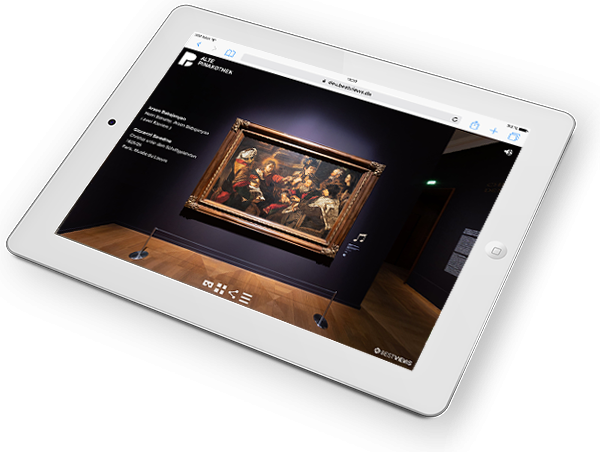 virtueller 360 Grad Ausstellungsrundgang Caravaggio in der Alten Pinakothek